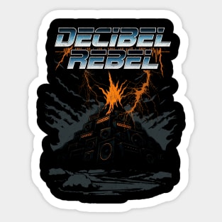 Decibel Rebel Sticker
